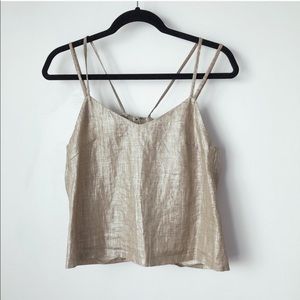 Golden Open back top